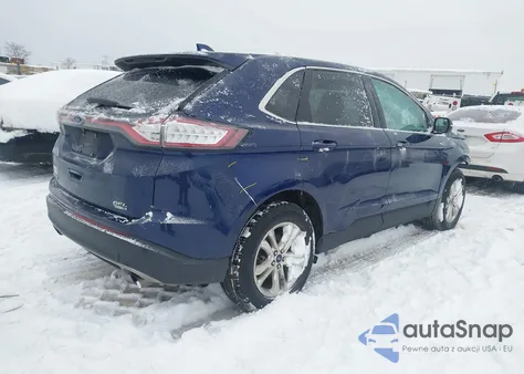 2016 Ford Edge Sel из США, поврежденный, VIN 2FMPK4J95GBB50512